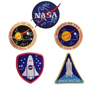 NASA USA Space Logo Aufnäher bestickt Aufnäher Aufbügeln/Nähen Aufnäher - Bild 1 von 6