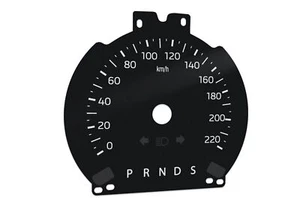 Tachoscheibe Gauge Tachometer für Ford Explorer (2016- ) MPH to km/h - Afbeelding 1 van 7