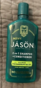 Jason Men's Calming 2-in-1 Anti-Dandruff Shampoo & Conditioner 12oz - Picture 1 of 2