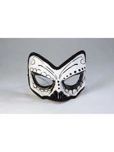 Rubie's - Day Of The Dead 1/2 Skull Mask - Picture 1 of 1