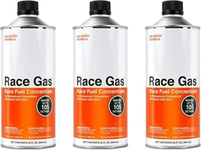 Racegas 100032 Case of 3 Cans of Competition Race Fuel Concentrate Additive 32oz - Image 1 of 2