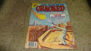 CRACKED MAGAZINE Issue # 217 Jan 1986 WE ZAP HALLEY'S COMET - Picture 1 of 2
