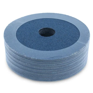 200 Pack - 5" Zirconia Resin Fiber Disc 80 Grit 5 inch Grinding & Sanding Discs - Picture 1 of 4