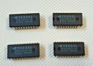 HY6116ALP-10 Hyundai RAM 6116 CDM6116 HM6116 TMM2016 TMS4016 Commodore (NOS) - Imagen 1 de 4