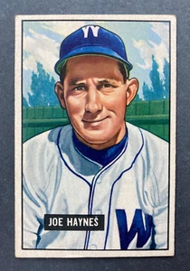1951 Bowman #240 Joe Haynes (Washington Senators) (A) - Bild 1 von 2