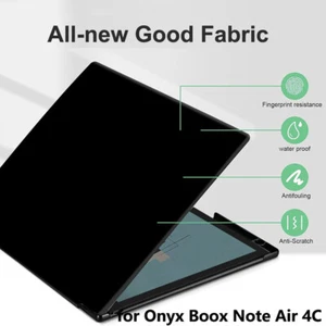 Magnetic Protective Case With Smart Pencil Holder For Onyx Boox Note Air 4 C 4C - Afbeelding 1 van 13
