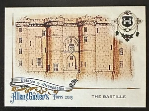 2013 Topps Allen Ginter Palaces Strongholds THE BASTILLE Insert - Picture 1 of 2