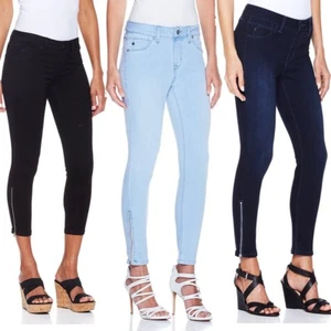 Hot in Hollywood Robertson Side Zipped Pull On Jean 324404-J (2X,3X) - Picture 1 of 4