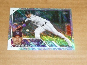2023 Topps JOSE IGLESIAS RETAIL FOILBOARD ROCKIES /608 M4414 - Picture 1 of 1