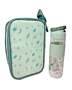 GENERIC - "INSECTS" - INSULATED LUNCH COOLER BAG AND DRINK BOTTLE SET - 2 PCE - Picture 1 of 1