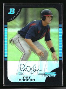 Pat Osborn 2005 Bowman Chrome Refractor #242 Baseball Card