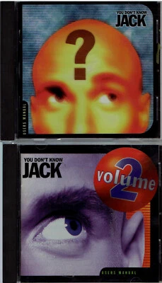 You Don't Know Jack, Vol. 1 + Vol. 2, PC, Manuals, No Scratches, Excellent+ - Image 1 of 2