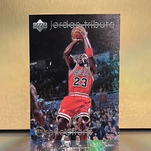 1998 Upper Deck Michael Jordan Tribute MJ Reflections Trading Card #MJ65 - Bild 1 von 2
