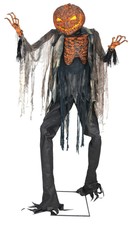 Halloween Animatronic SCORCHED SCARECROW Prop Haunted House Seasonal Visions NEW
