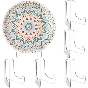 Clear Display Easel Stand 60-Degree Angle Book Stand Table Card - Picture 1 of 15