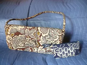 Vintage Vera Bradley Iconic Shoulder / Clutch Bags / Iconi zip ID Keyrings case - Picture 1 of 12
