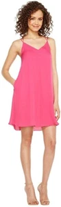 Heather Women's 241016 Peak Sophia Silk Spaghetti Swing Dress Size M - Picture 1 of 3
