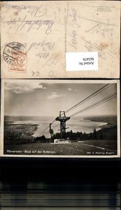 665479,Foto Ak Bregenz Pfänderbahn-Blick auf den Bodensee Seilbahn pub Risch-Lau - Bild 1 von 1