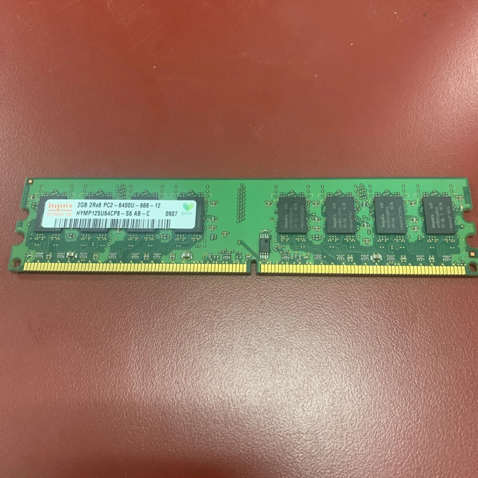 HYMP125U64CP8-S6 Hynix 2GB DDR2 Non ECC PC2-6400 800Mhz Memory - Image 1 of 1