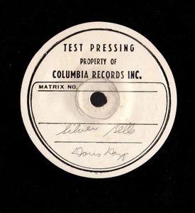 DAY, Doris. Silver Bells.  7” 33 vinyl test pressing on 10.5” disc.c. 1949.  M- - Imagen 1 de 2