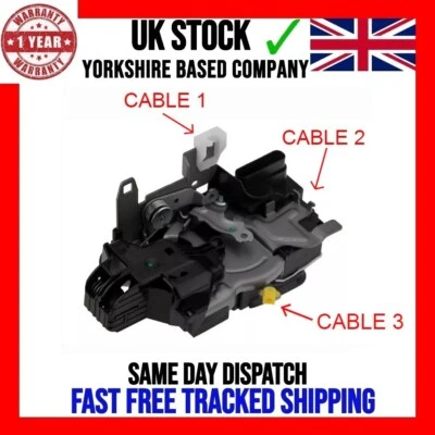 DOOR LOCK ACTUATOR MECHANISM FRONT LEFT SIDE FITS VOLVO S90 II 2016-22 31462446 — 第 1/4 张图片