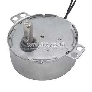 AC5V 6V 9V 12V 24V 110V 220V Plastic Gear Synchronous Reduction Gear Motor TYC1 - Picture 1 of 8