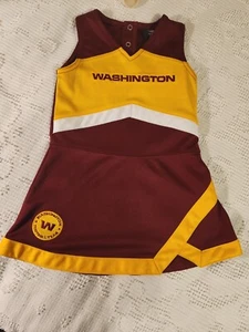 Washington Football Team 3T Cheer Dress/Costume Redskins/Commanders Cheerleader - Picture 1 of 7