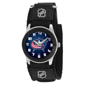 Columbus Blue Jackets Kids Rookie Watch Black Game Time NHL-ROB-CBJ Youth Boys - Picture 1 of 1