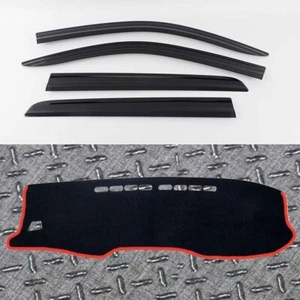 Alfombrilla de tablero antideslizante roja para Toyota Hilux 07/2015 ~ 2020 doble cabina - Imagen 1 de 11