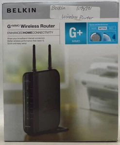 Router inalámbrico Belkin G+ MIMO F5D9231-4 2008 *Nuevo sin usar* - Imagen 1 de 4