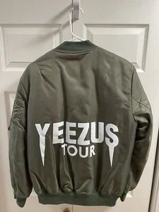 Yeezus Tour Kanye West Bomberjacke 2013 Grün Herren Größe XL - Bild 1 von 7