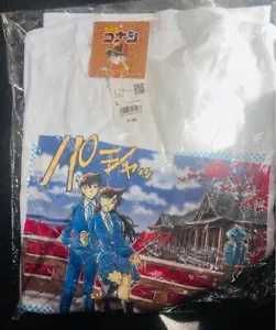 L(JPN) size Uniqlo UT Detective Conan T-shirt White 30th Anniversary from Japan - Picture 1 of 5