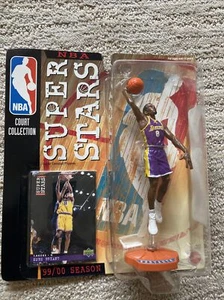 1999 MATTEL KOBE BRYANT SUPER STARS COURT COLLECT LA Lakers FIGURE NEW SEALED - Picture 1 of 12