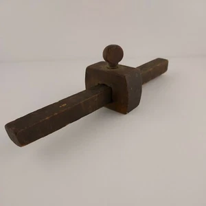 Vintage Wood Mortise Marking Gauge Ruler - Picture 1 of 12
