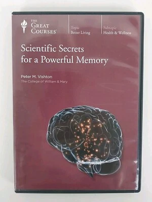 The Great Courses Scientific Secrets for a Powerful Memory DVD 2012 - Image 1 of 3