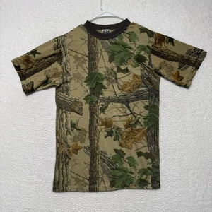 Vintage Redhead Camo Tee Medium Realtree Short Sleeve Single Stitch Made In USA - Picture 1 of 6
