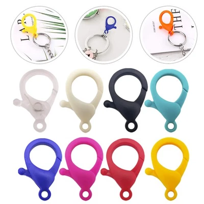  40 Pcs Key Chain Accessories Lobster Claw Clasps Hook Lanyard Snap - Image 1 of 4
