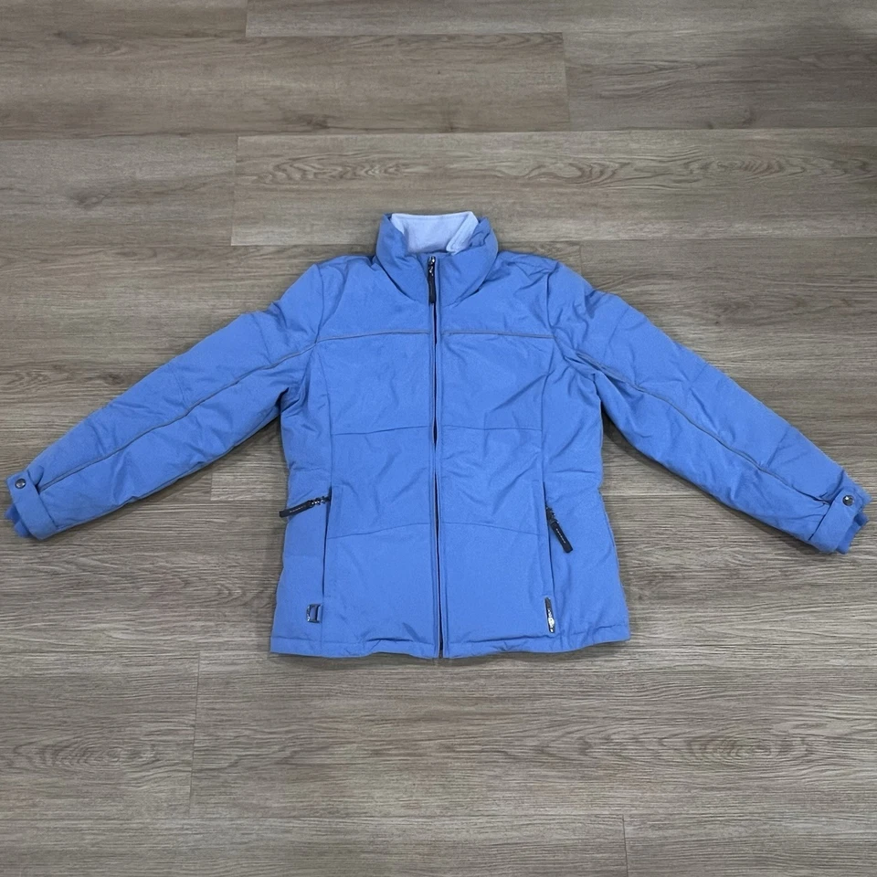 Chaqueta para mujer ZeroXposur azul nieve/esquí talla mediana varios bolsillos *VER FOTO* Foto 1 de 4