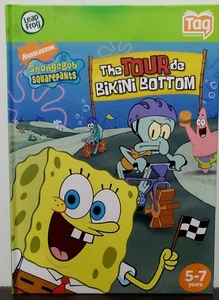 Leap Frog LeapReader Tag Book — Sponge Bob Tour de Bikini Bottom - Picture 1 of 2