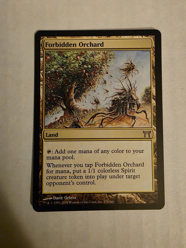 MTG Magic The Gathering Forbidden Orchard Champions of Kamigawa Regular - Image 1 of 1