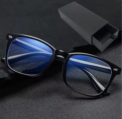 Blaulichtfilter Brille Bluelightblocker Augenschutz Computerbrille ohne Sehstärk - Bild 1 von 3