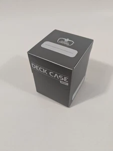 Ultimate Guard 100 Plus Deck Case Standard Gray Grey ONE Divider - Picture 1 of 5