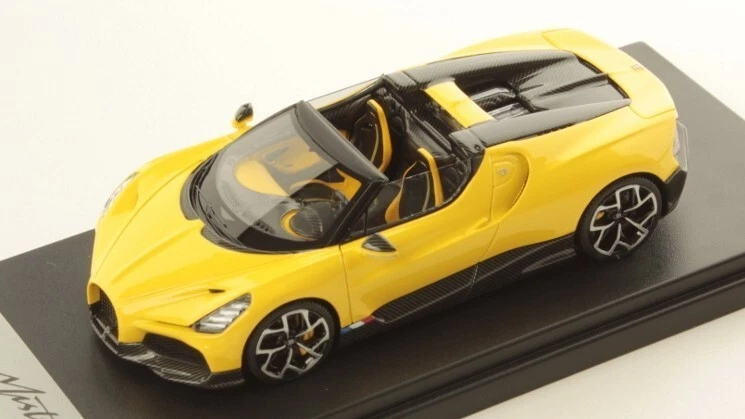 BUGATTI W16 MISTRAL YELLOW 1:43 - Immagine 1 di 1