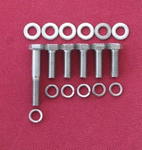 SB FORD 289-302 / 351W Cubierta de distribución Acero inoxidable Cabeza hexagonal Tornillo Kit - Imagen 1 de 2
