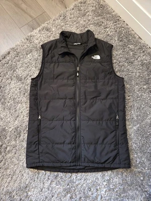 The North Face Reactor Insulated Black Lightweight Gilet Teen  Size XXL 18/20 - Image 1 of 4