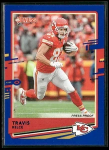 Donruss #3 Travis Kelce 2020 blu a prova di stampa - Foto 1 di 2
