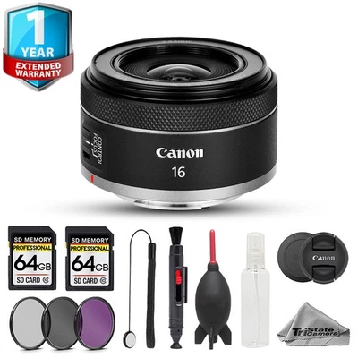 Lente Canon RF 16 mm f/2,8 STM - 10 piezas 128 GB de memoria + 1 año de garantía Foto 1 de 4