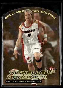 Michelle Marciniak - 2000 Fleer Ultra WNBA medaglia d'oro #107G Portland Fire - Foto 1 di 2