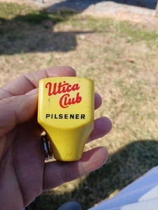 Old Utica Club Pilsner bakelite Beer Tap Handle (V) - Picture 1 of 6