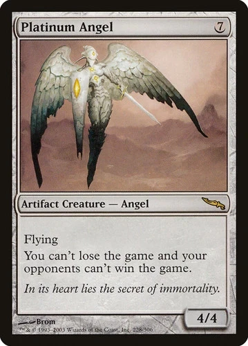 Platinum Angel - Foil MRD HP MTG - Image 1 of 1